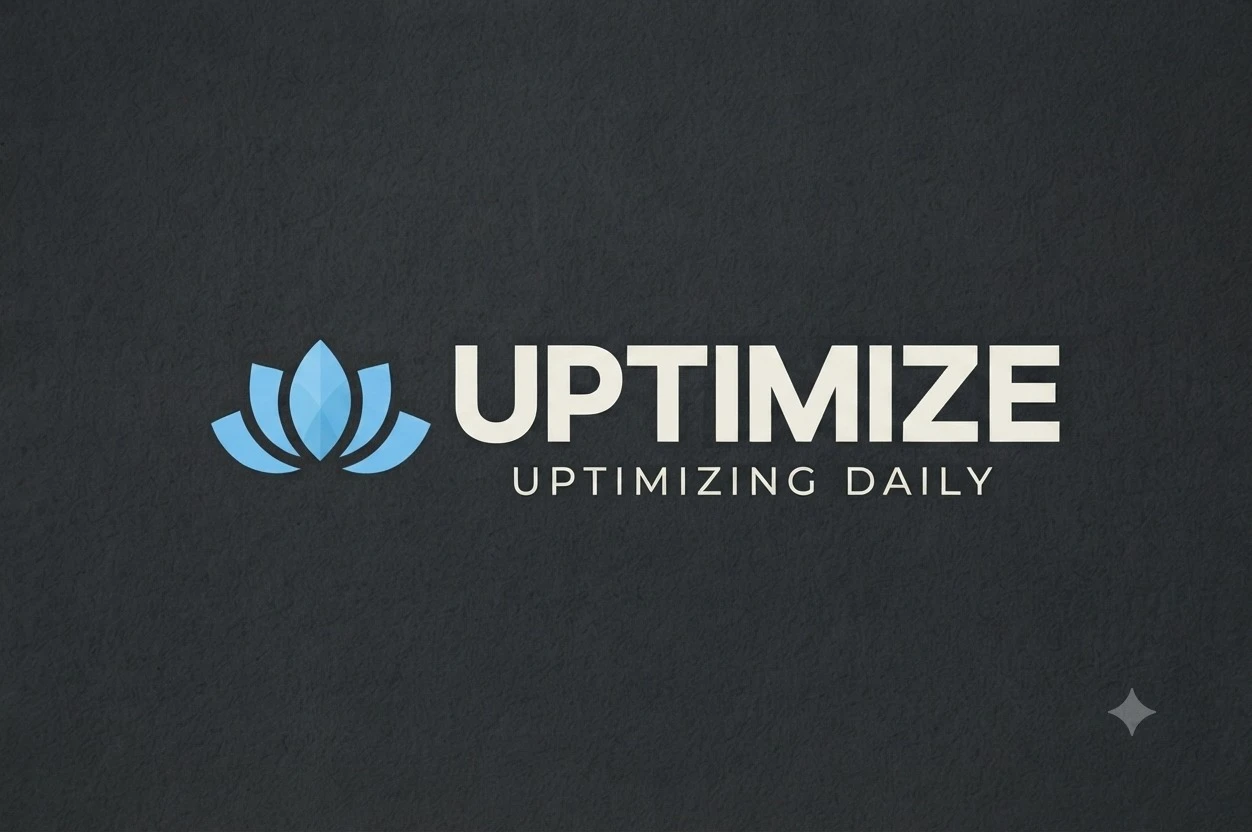 UPTIMIZE - UPTIMIZING DAILY - Blue Lotus Logo